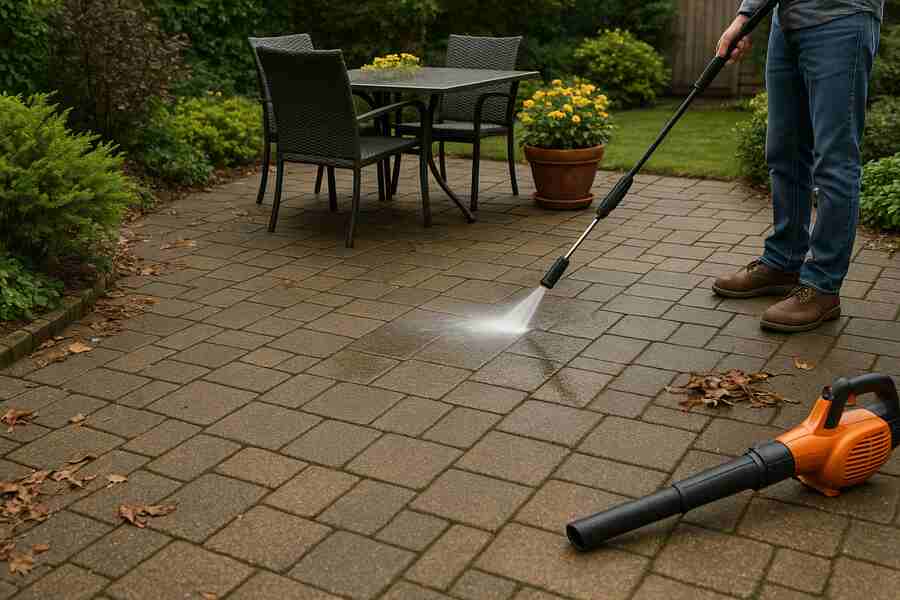 How to Maintain a Clean Patio Outside