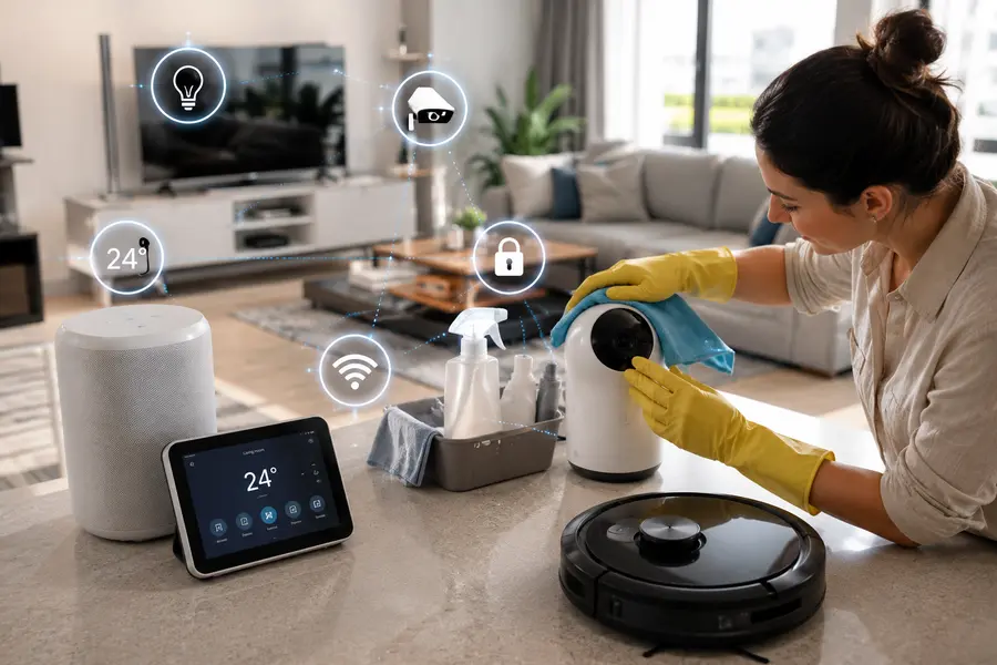 Can Smart Home Technology Create New Cleaning Challenges?